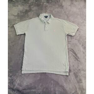 Polo by Ralph Lauren Young Boys Sz XL (20) Casual Short Sleeve Polo Gray C24-45